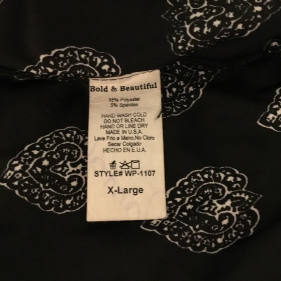 Black and White Palazzo Pants by Bold & Beautiful - Picture 5 of 5